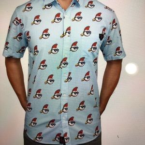 Major League- Brock Button Down Men’s Shirt